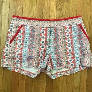 J. Crew flower shorts